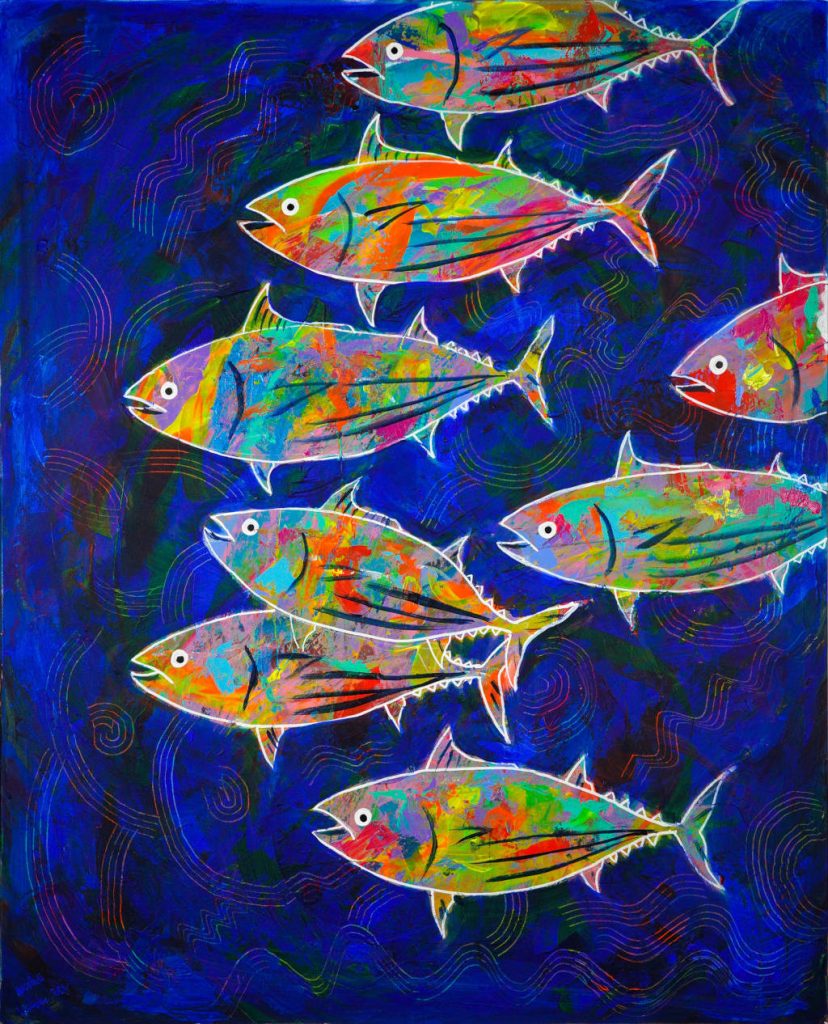 Ohopu Carnaval - 100x81