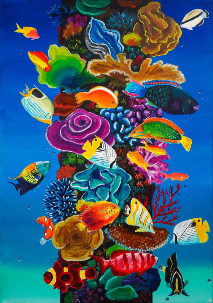 Pilier de la vie - 100x70